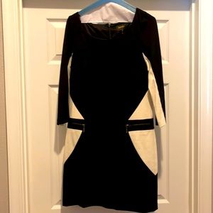 Black and White Laundry by Shelli Segal Dress